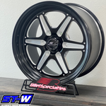 17x4.5 // 17x10 Billet Specialties Street Lite Custom Black Race 6x135