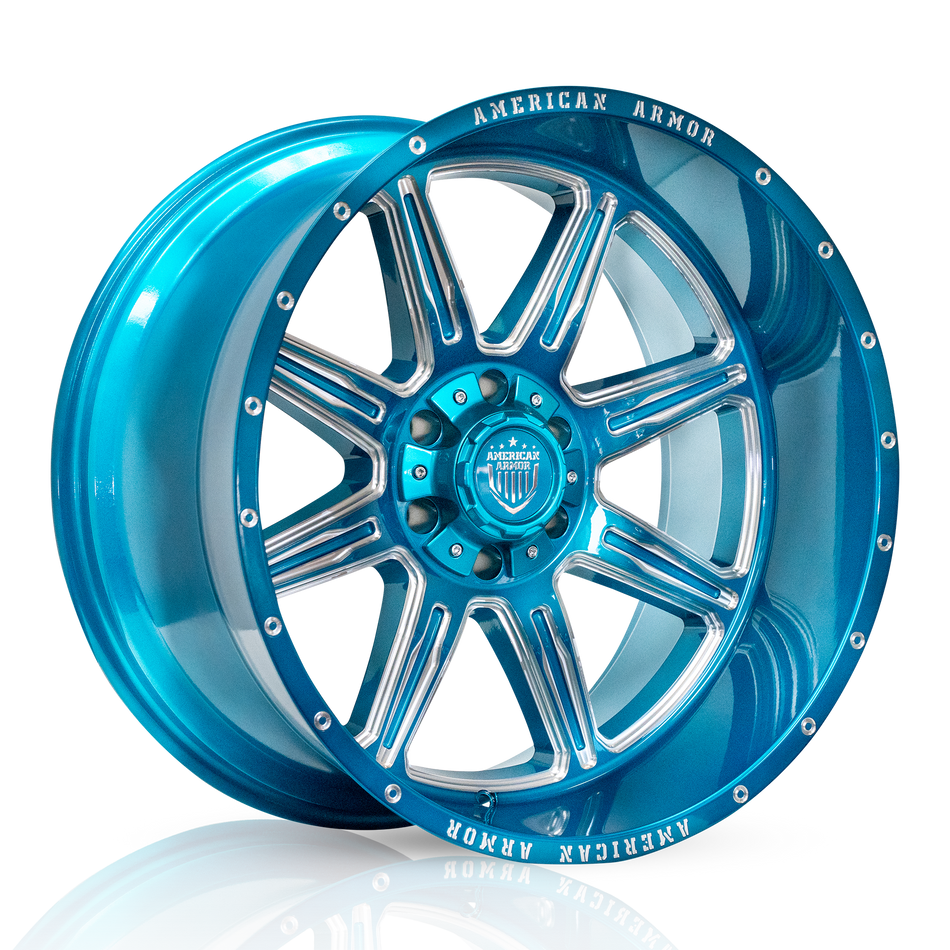 American Armor Nighthawk A507 Candy Blue Milled