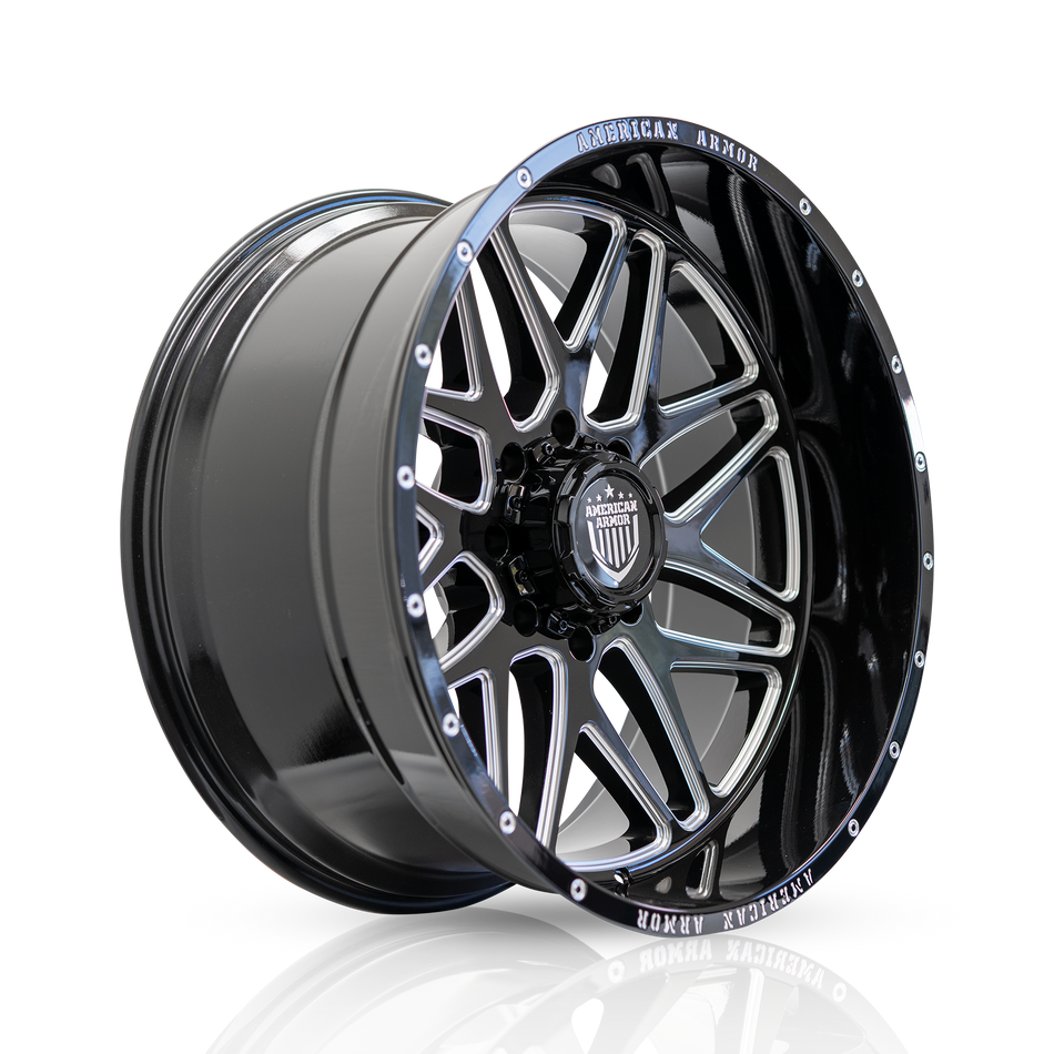 American Armor Recon A522 Gloss Black Milled